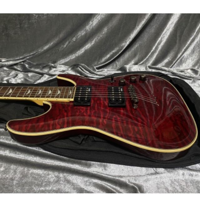 ポスターフレーム 2017年製 Schecter OMEN 6 Extreme コイルタップ付き
