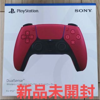 【未開封】DualSense ワイヤレスコントローラー コズミック レッド(家庭用ゲーム機本体)