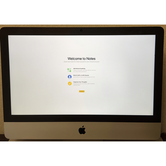 Mac (Apple)(マック)のiMac 21.5 i5 8GB 1TB HHD 2017  スマホ/家電/カメラのPC/タブレット(デスクトップ型PC)の商品写真