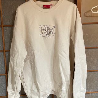 supreme overlap crewneck 2022 ss