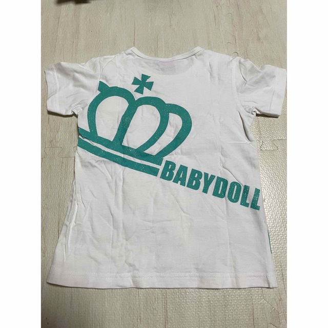 BABYDOLL(ベビードール)の【早い者勝ち】BABYDOLL★デカロゴTシャツ キッズ/ベビー/マタニティのキッズ服男の子用(90cm~)(Tシャツ/カットソー)の商品写真