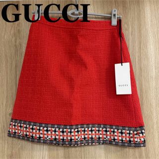 好評継続中!今だけ限定価格! GUCCI ひざ丈スカート CHIC グッチ TO