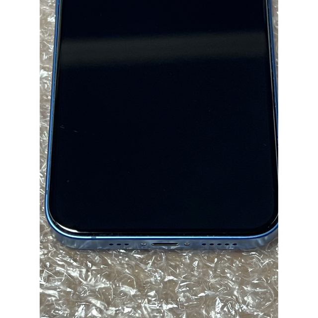 iPhone(アイフォーン)のiPhone 13 ブルー 128GB simフリー Softbankデモ機  スマホ/家電/カメラのスマートフォン/携帯電話(スマートフォン本体)の商品写真