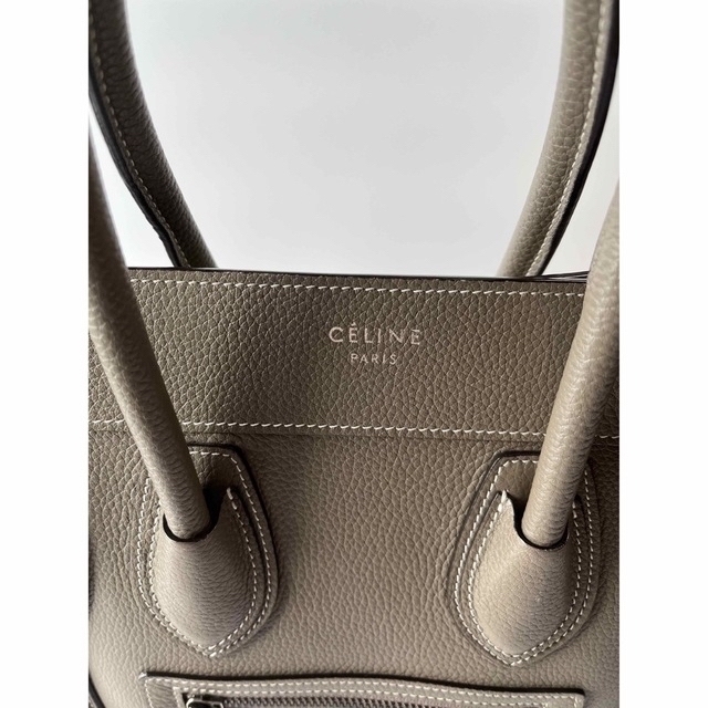 celine(セリーヌ)のセリーヌ　CELINE ラゲージマイクロ　スリ　旧ロゴ レディースのバッグ(ハンドバッグ)の商品写真