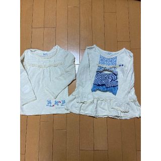 ラグマート(RAG MART)の100センチ ラグマート長袖カットソー2枚セット(Tシャツ/カットソー)