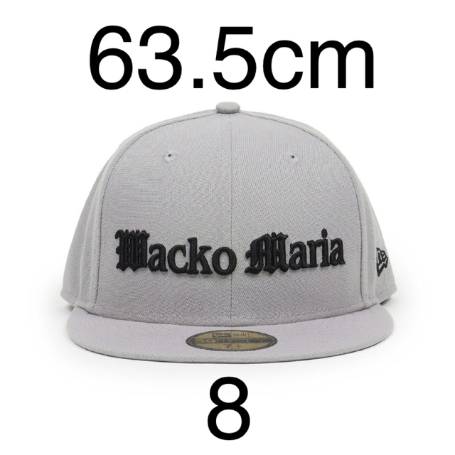 8 wackomaria new era 59fifty グレー 63.5cm