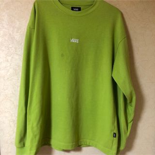 ヴァンズ(VANS)のVANS バンズ　ビッグシルエットロンT グリーン(Tシャツ/カットソー(七分/長袖))