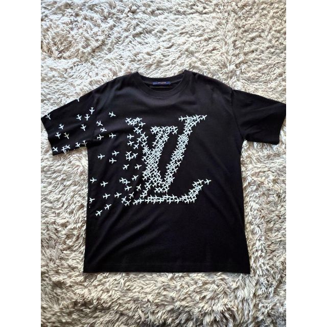 LOUIS VUITTON プレーンズプリンテッドTシャツ-