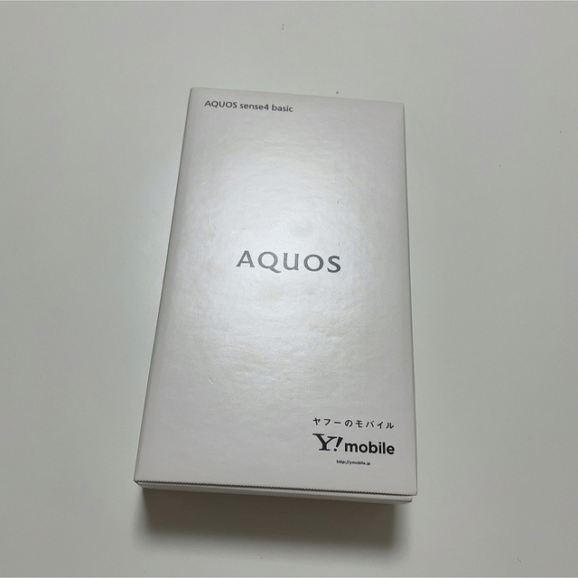 AQUOS(アクオス)のAQUOS sense4 basic SIMフリー(店頭にて確認済み) スマホ/家電/カメラのスマートフォン/携帯電話(スマートフォン本体)の商品写真