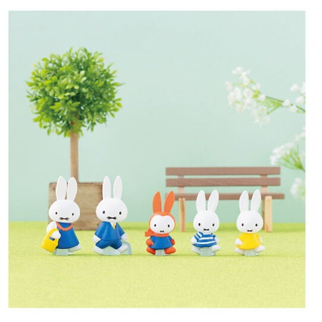 BANDAI(バンダイ)の【未開封２点セット】miffyならぶんです２ エンタメ/ホビーのおもちゃ/ぬいぐるみ(キャラクターグッズ)の商品写真