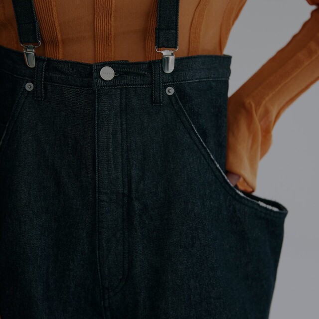 AmeriVINTAGE HIGH WAIST WIDE サスペンダーパンツ | www.jarussi.com.br
