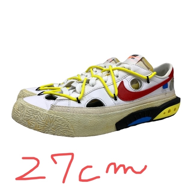 新品未着用タグ箱付 Off-White × Nike Blazer Low 27 新品未着用タグ箱付 Off-White × Nike Blazer Low 27
