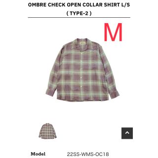 ワコマリア(WACKO MARIA)のWACKOMARIA OMBRE CHECK OPEN COLLAR SHIRT(シャツ)