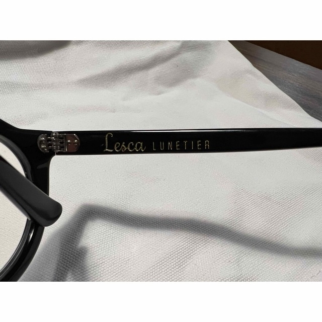 Lesca LUNETIER PICAS 眼鏡 新品 レスカ 黒縁 フレンチ | www