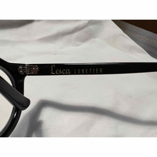 MOSCOT(モスコット)のLesca LUNETIER PICAS 眼鏡 新品 レスカ 黒縁 フレンチ メンズのファッション小物(サングラス/メガネ)の商品写真