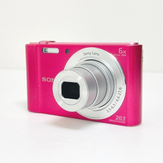 良品 SONY デジタルカメラ DSC-W810 ピンク - コンパクトデジタルカメラ