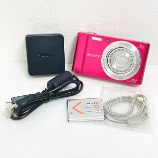 良品 SONY デジタルカメラ DSC-W810 ピンク-