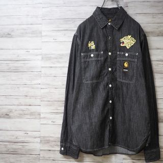 ネイバーフッド(NEIGHBORHOOD)のNBHD×CARHARTT 14AW NHCH Chambray Shirt(シャツ)