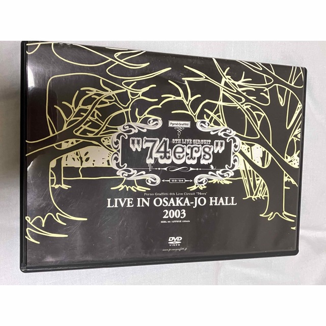 日本未入荷 ポルノグラフィティ 74ers LIVE IN OSAKA-JO HALL