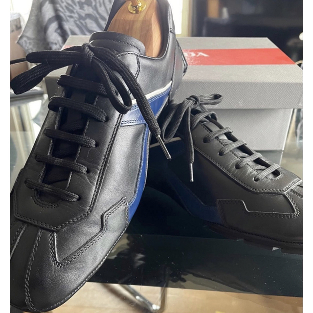 PRADAメンズスニカー/ドライビングシューズ26.0㎝ | www.jarussi.com.br