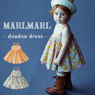 マールマール(MARLMARL)の【美品】MARLMARL ワンピース doudou dress ミモザ(ワンピース)