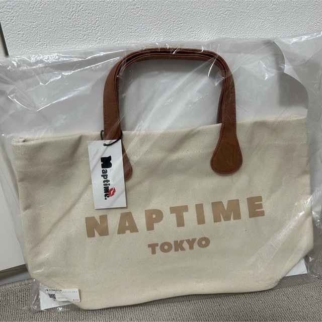 新品naptime ビニールバッグ