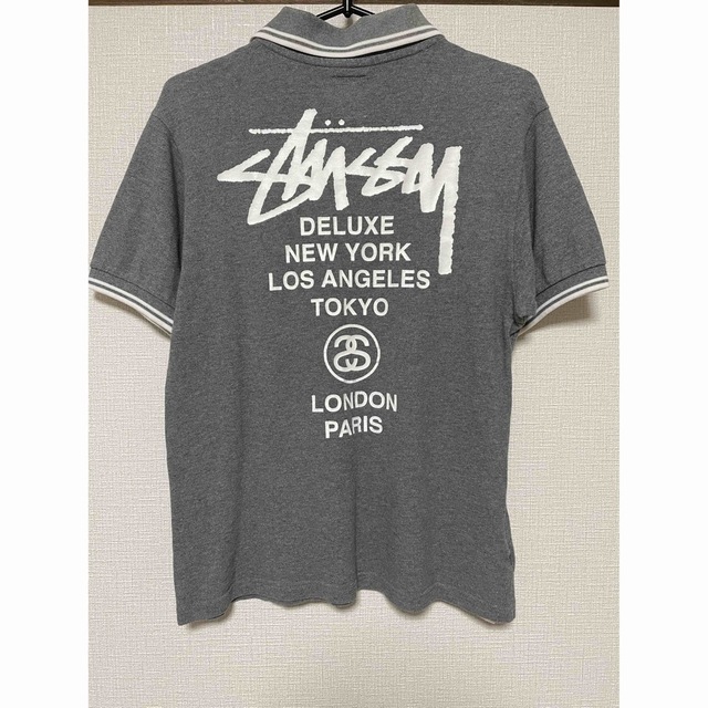 STUSSY × FRED PERRYコラボ半袖ポロシャツS | フリマアプリ ラクマ