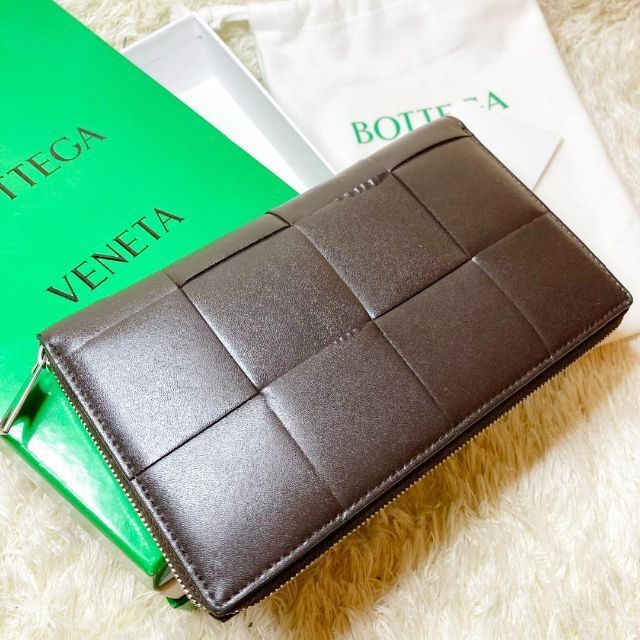 【人気❣️】BOTTEGA VENETA マキシイントレチャート 長財布　ボッテガ