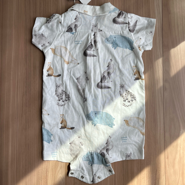 gelato pique(ジェラートピケ)のアニマルモチーフ baby ロンパース キッズ/ベビー/マタニティのベビー服(~85cm)(ロンパース)の商品写真