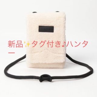 HUNTER - 新品✨タグ付き、未使用 Hunter 携帯など小物入れ ショルダー
