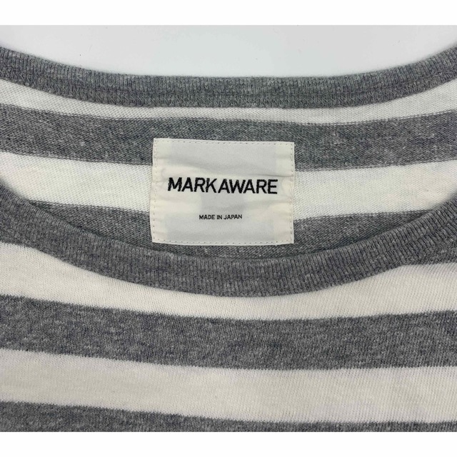 MARKAWEAR(マーカウェア)のMARKAWARE マーカウェア ボーダーTシャツ 1 メンズのトップス(Tシャツ/カットソー(半袖/袖なし))の商品写真