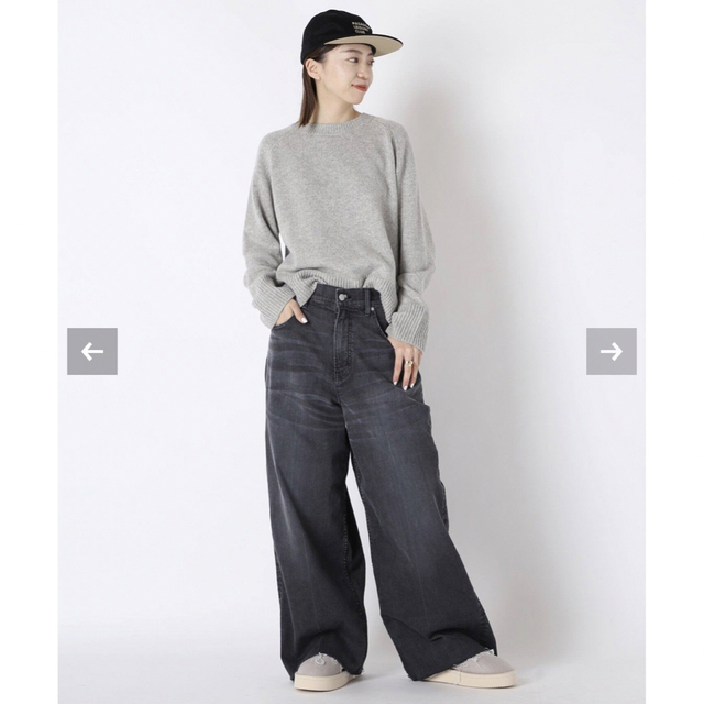 アパルトモン ドゥーズィエムクラス Grey DENIM デニムパンツ バギー