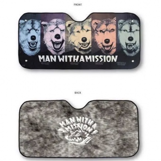 MAN WITH A MISSION マンウィズ  グッズ　サンシェード　新品