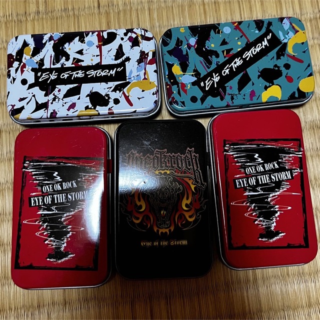 ONE OK ROCK - ONE OK ROCK Eye of the storm グッズ 缶ケース ONE OK ROCK - ONE OK ROCK Eye of the storm グッズ 缶ケース