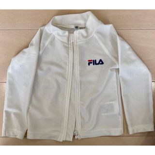 フィラ(FILA)の子ども用 ラッシュガード 90サイズ 白 FILA(その他)