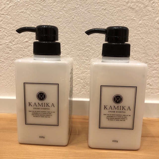 KAMIKA(カミカ)のKAMIKA クリームシャンプー ボトル 400g コスメ/美容のヘアケア/スタイリング(シャンプー)の商品写真