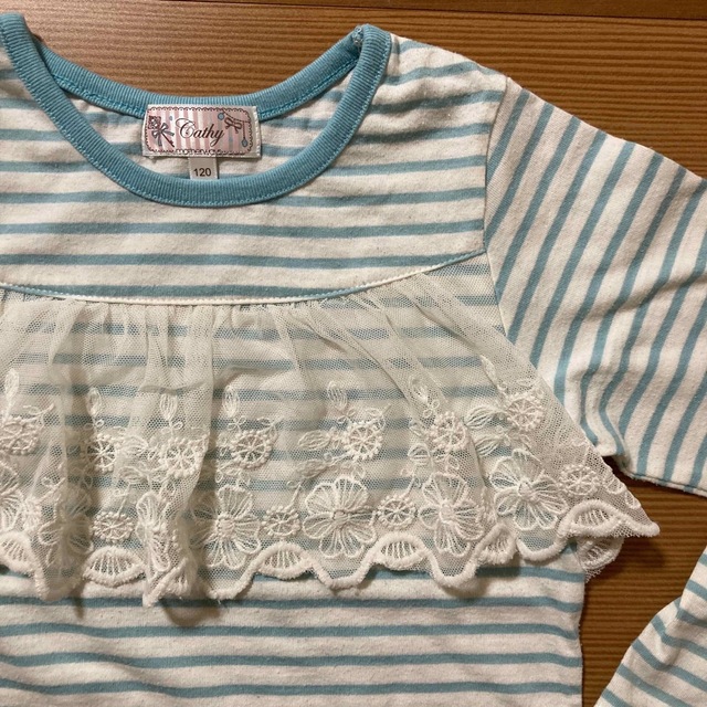 motherways(マザウェイズ)の長袖Tシャツ　motherways 120センチ キッズ/ベビー/マタニティのキッズ服女の子用(90cm~)(Tシャツ/カットソー)の商品写真