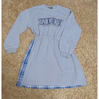 ジディー(ZIDDY)のmayu様専用　ZIDDY トレーナーワンピース150(ワンピース)