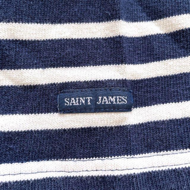 SAINT JAMES＊セントジェームス　ボーダーバスクシャツ　ウェッソン　T3 5