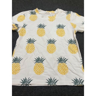 ハワイ購入 パイナップル 半袖Tシャツ(Tシャツ/カットソー)