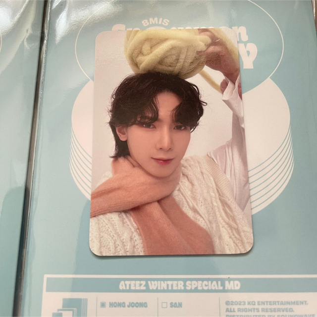 ATEEZ SNOWMAN FACTORY MDトレカ ホンジュン