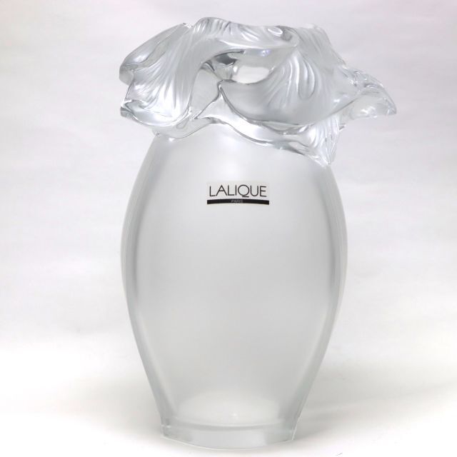 ラリック 花瓶 セントバーツ フラワーベース 花 フロステッド ラリック 花瓶 セントバーツ フラワーベース 花 フロステッド