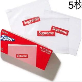 シュプリーム(Supreme)の新品supreme ジップロック5枚セット正規品 送料無料 (その他)