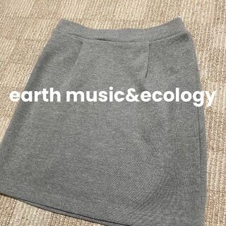 アースミュージックアンドエコロジー(earth music & ecology)の2521 アースミュージックアンドエコロジー ミニスカート シンプル 無地(ミニスカート)