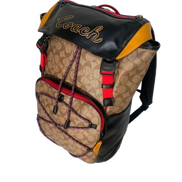 ほぼ未使用品✨ コーチ COACH シグネチャー リュック バックパック 大