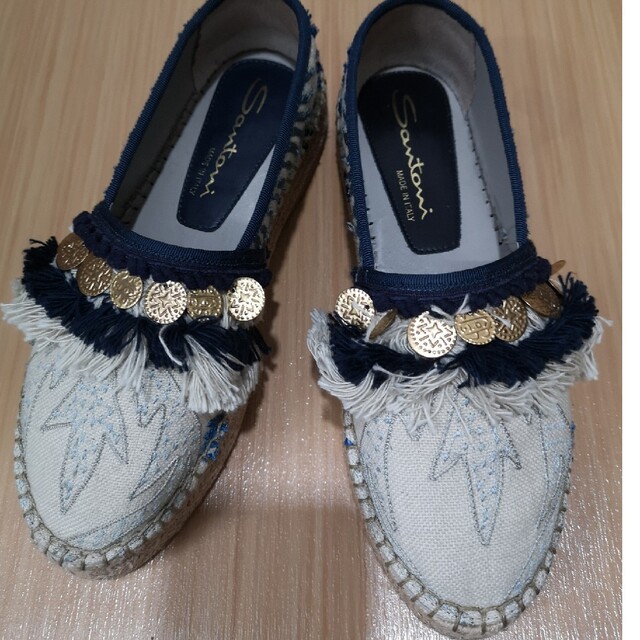 Santoni - 値下げ santoni エスパドリーユの通販 by ともみ's shop