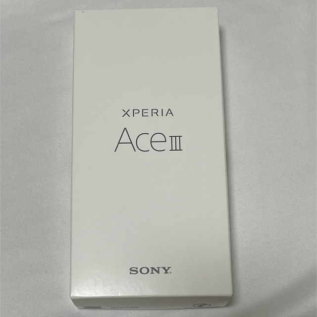 64GB機種対応機種新品未使用 Xperia Ace III グレーau SOG08 SIMフリー