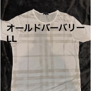 バーバリー(BURBERRY)のバーバリーTシャツ LL ビンテージ(Tシャツ/カットソー(半袖/袖なし))