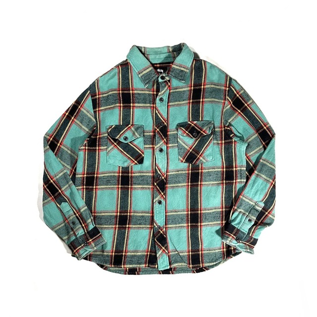 STUSSY(ステューシー)のstussy L/S flannel shirt plaid check メンズのトップス(シャツ)の商品写真