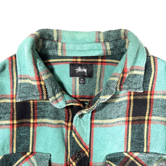 STUSSY(ステューシー)のstussy L/S flannel shirt plaid check メンズのトップス(シャツ)の商品写真